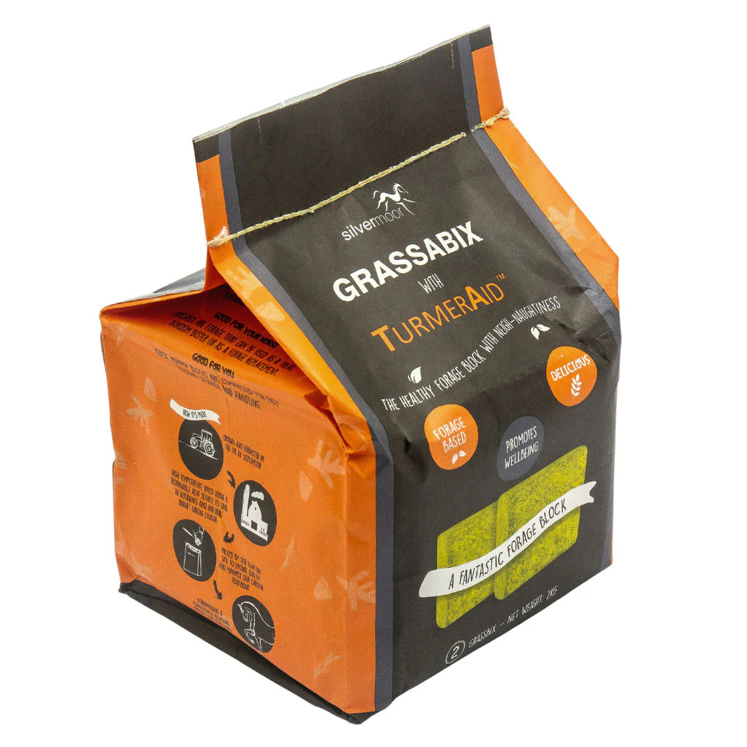 Silvermoor Grassabix with Turmeraid (Twin Pack)