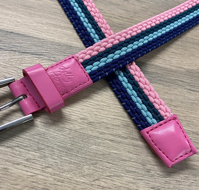Horka Children's Stretch Belt - Garnet Rose