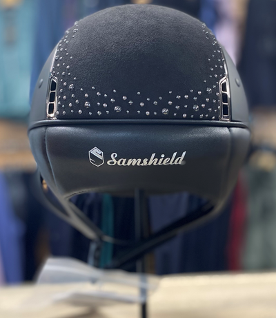 Samshield Shadowmatt Black with Night Pearl & Chrome Black Trim