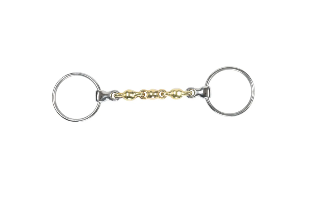 Shires Brass Loose Ring Waterford Bit 6282