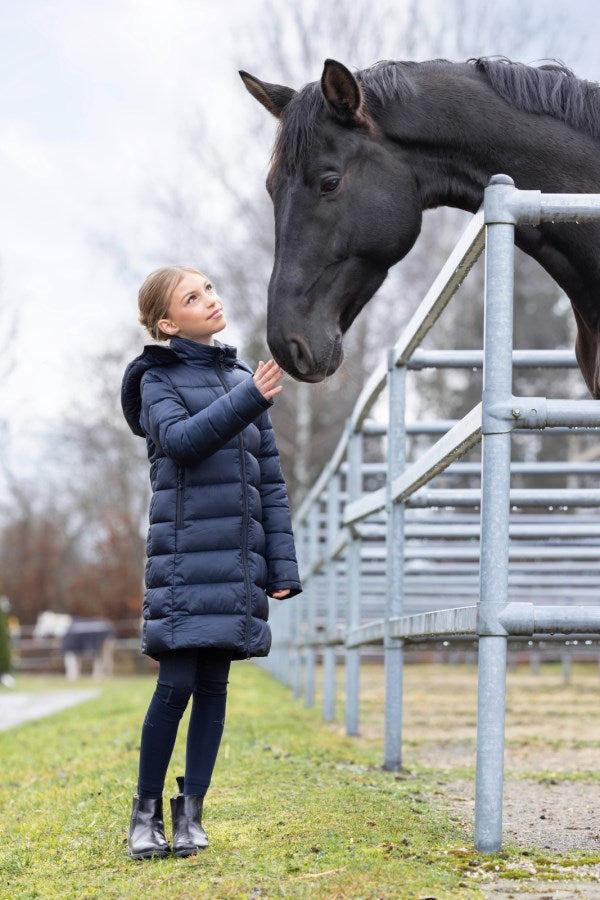 Covalliero Kid's Coat A/W '25 - Dark Navy