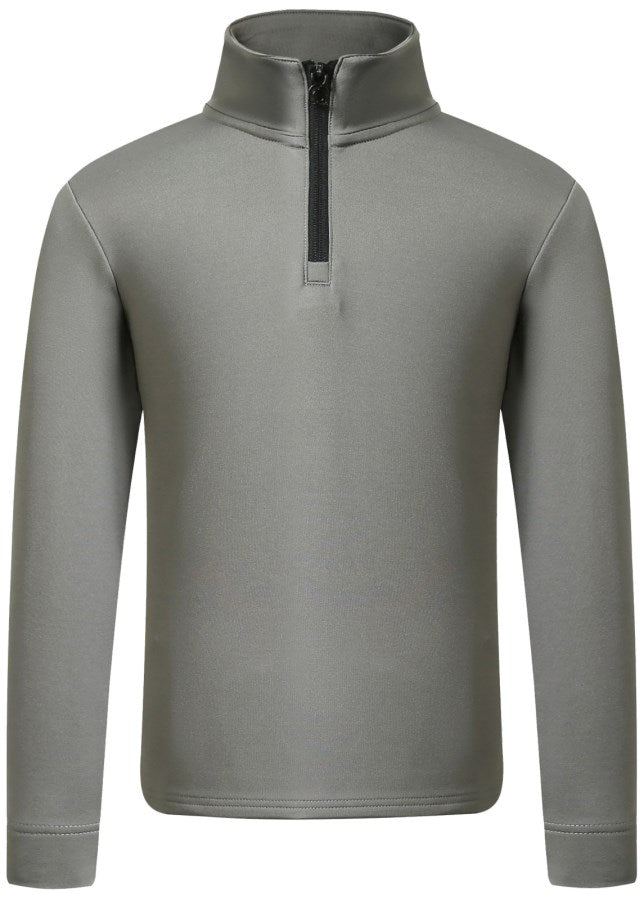 Covalliero Kid's Active Shirt A/W '25 - Steel Grey