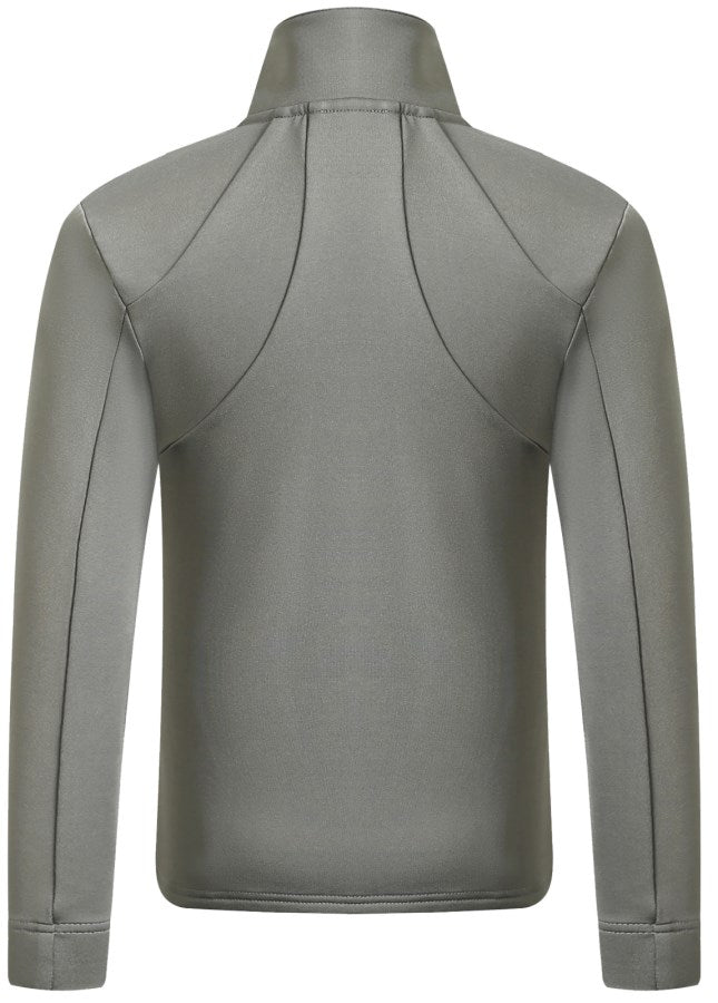 Covalliero Kid's Active Shirt A/W '25 - Steel Grey