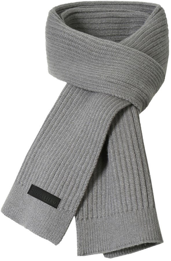 Covalliero Scarf A/W '25 - Steel Grey
