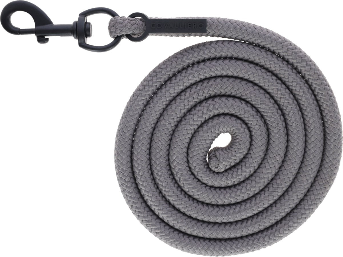 Covalliero Snap Hook Lead Rope A/W '25 - Steel Grey