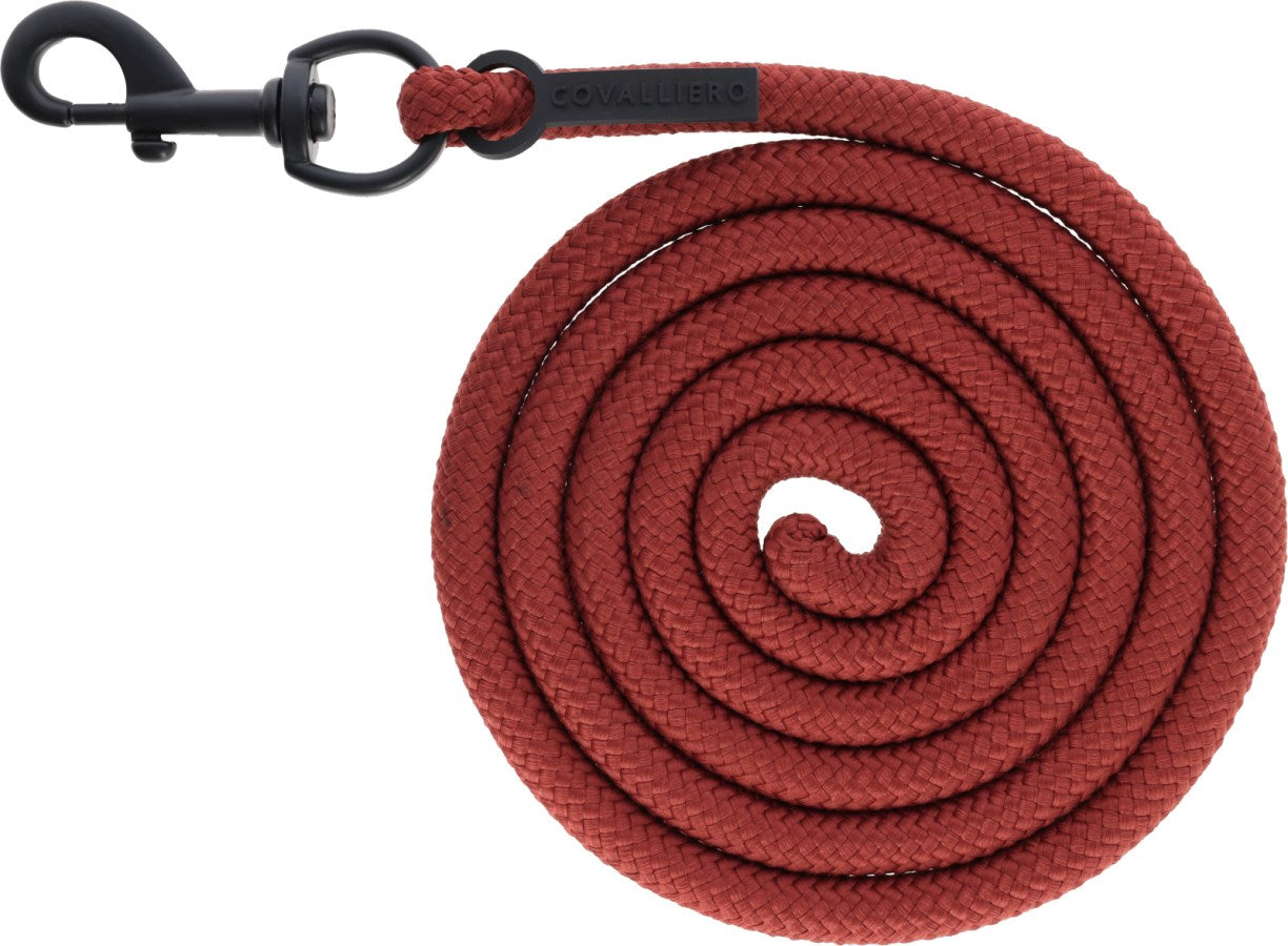 Covalliero Snap Hook Lead Rope A/W '25 - Rust