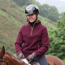 Shires Aubrion Core Half Zip Fleece 10150 - Marron