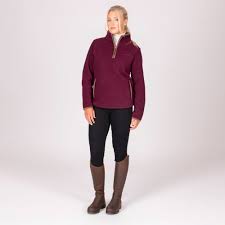 Shires Aubrion Core Half Zip Fleece 10150 - Marron