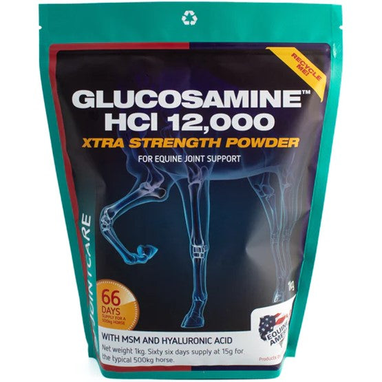 Equine America Glucosamine HCI 12000 Xtra Strength Powder - 1KG