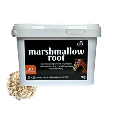 Glas Equine Marshmallow Root Digestive & Respiratory Support - 1KG