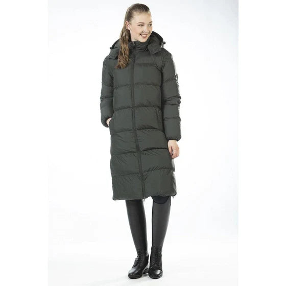 HKM Preston Extra Long Riding Coat - Green