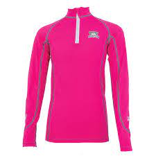 Woof Wear Young Rider Performance Riding Long Sleeve - Berry