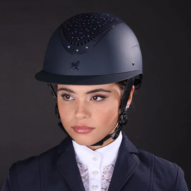Karben Viola Ellipse Riding Hat - Navy 6521