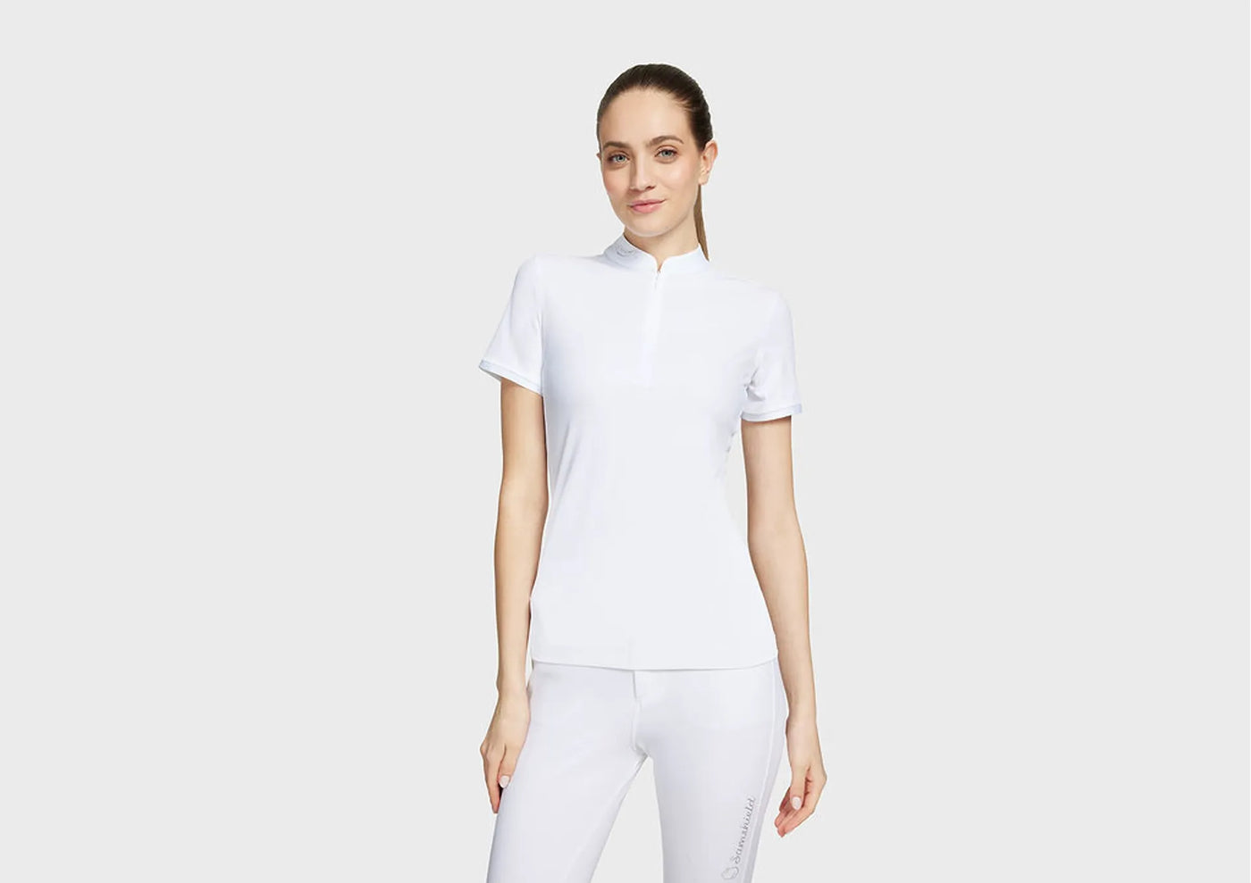 Samshield Louane Short Sleeve Competition Shirt - White