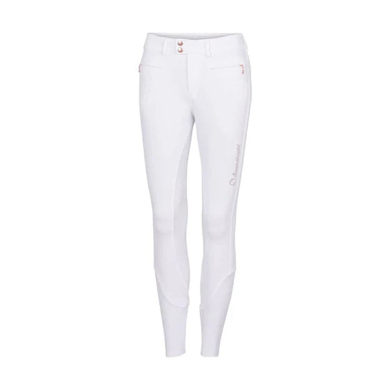 Samshield Diane Full Grip Ladies Competition Breeches - White