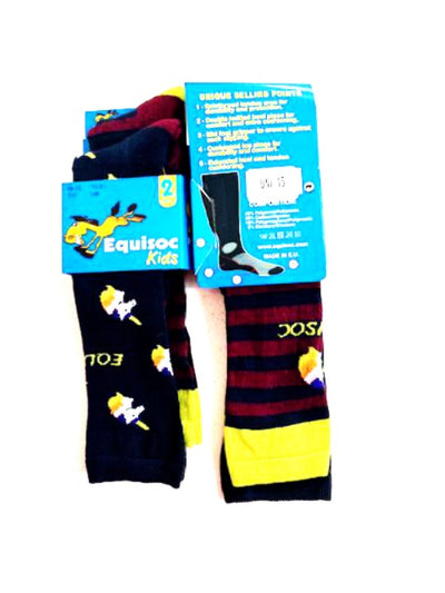 Equisoc Kid's Riding Socks Assorted Colours