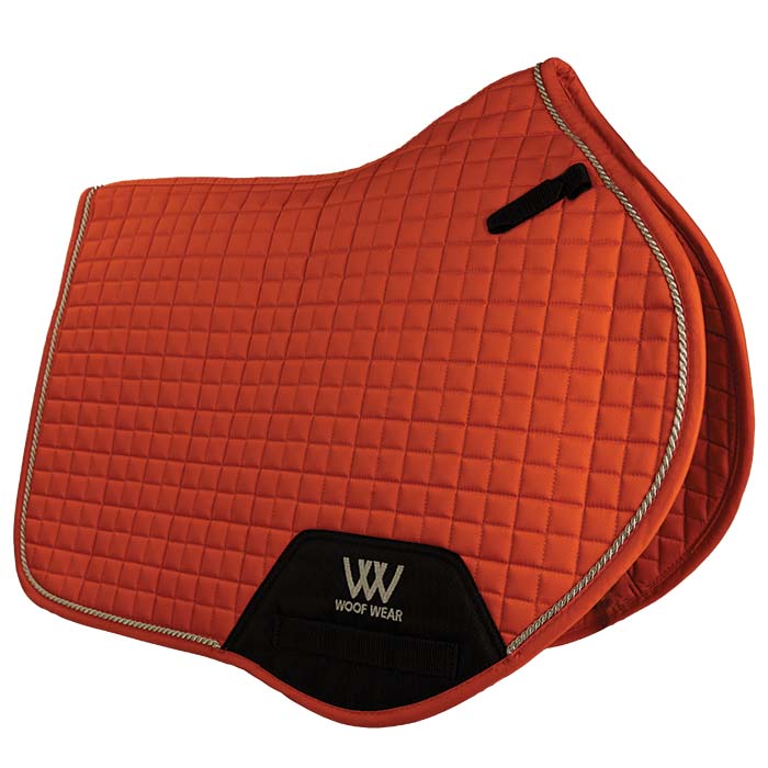 Woof Wear CC Jump Cut Saddlepad - Orange