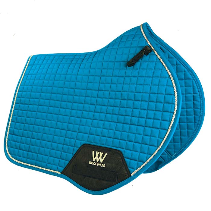 Woof Wear CC Jump Cut Saddlepad - Turquoise