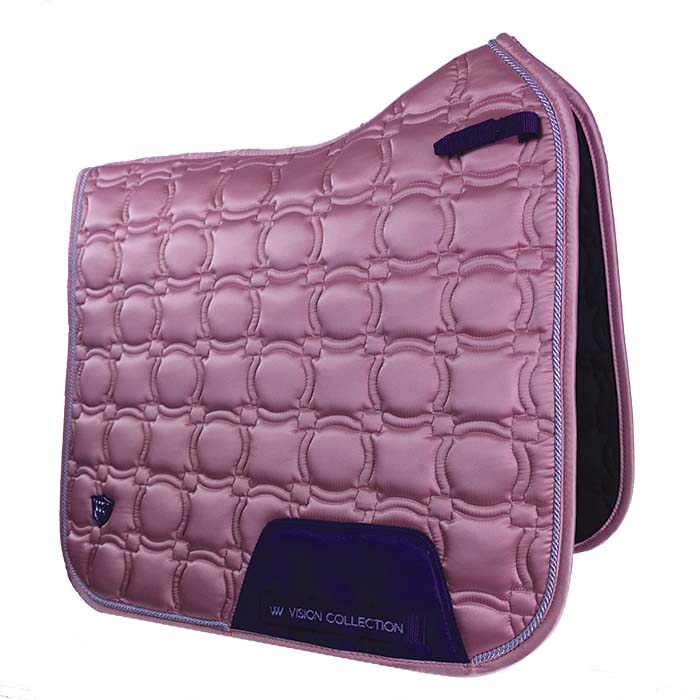 Woof Wear Vision Dressage Saddlepad - Rose Gold