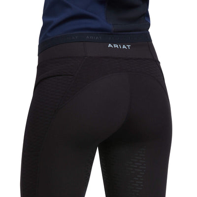 Ariat Ascent Half Grip Riding Tights - Black