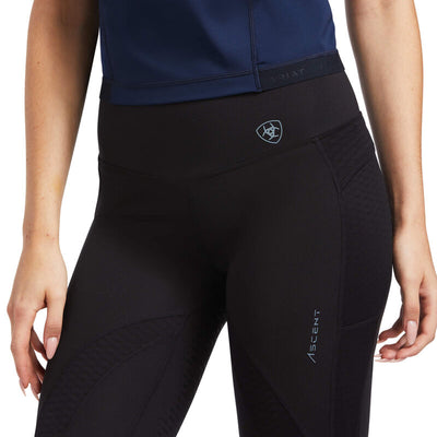 Ariat Ascent Half Grip Riding Tights - Black