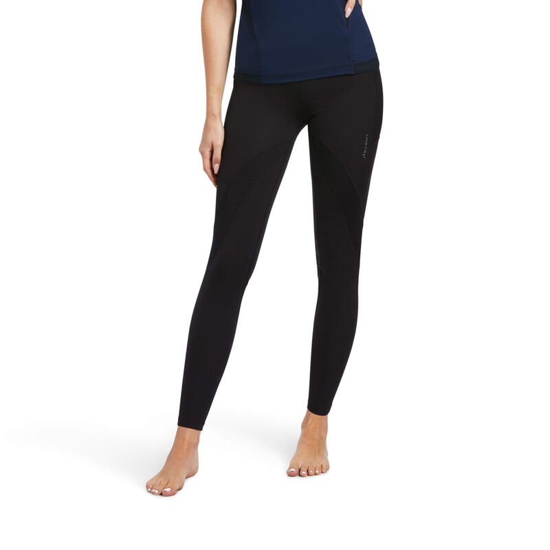 Ariat Ascent Half Grip Riding Tights - Black