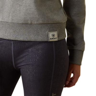 Ariat Women's Just Hoodie - Heather Grey