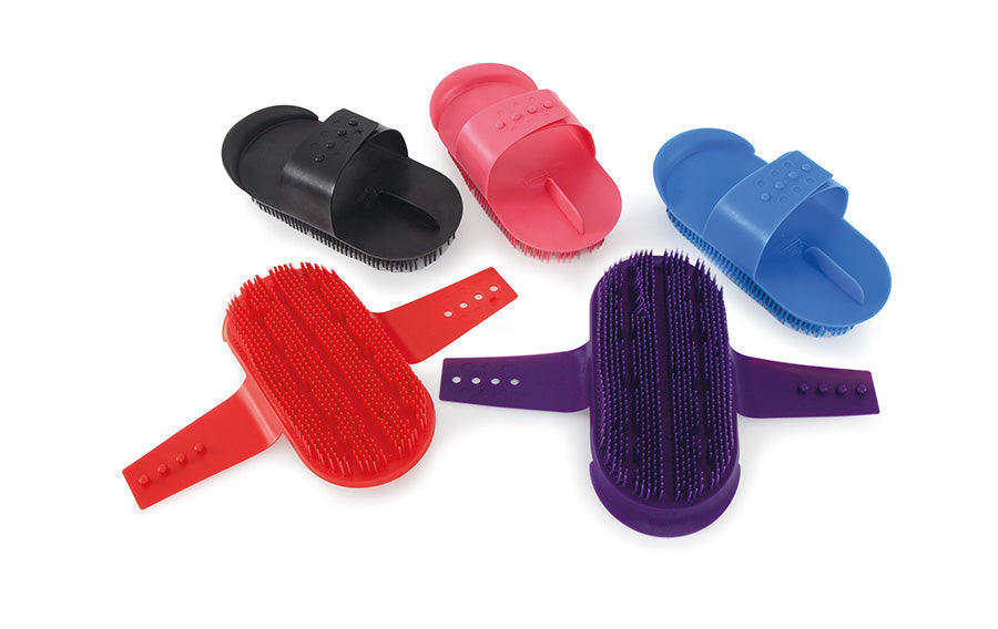 Mackey Plastic Curry Comb - Assorted Colours