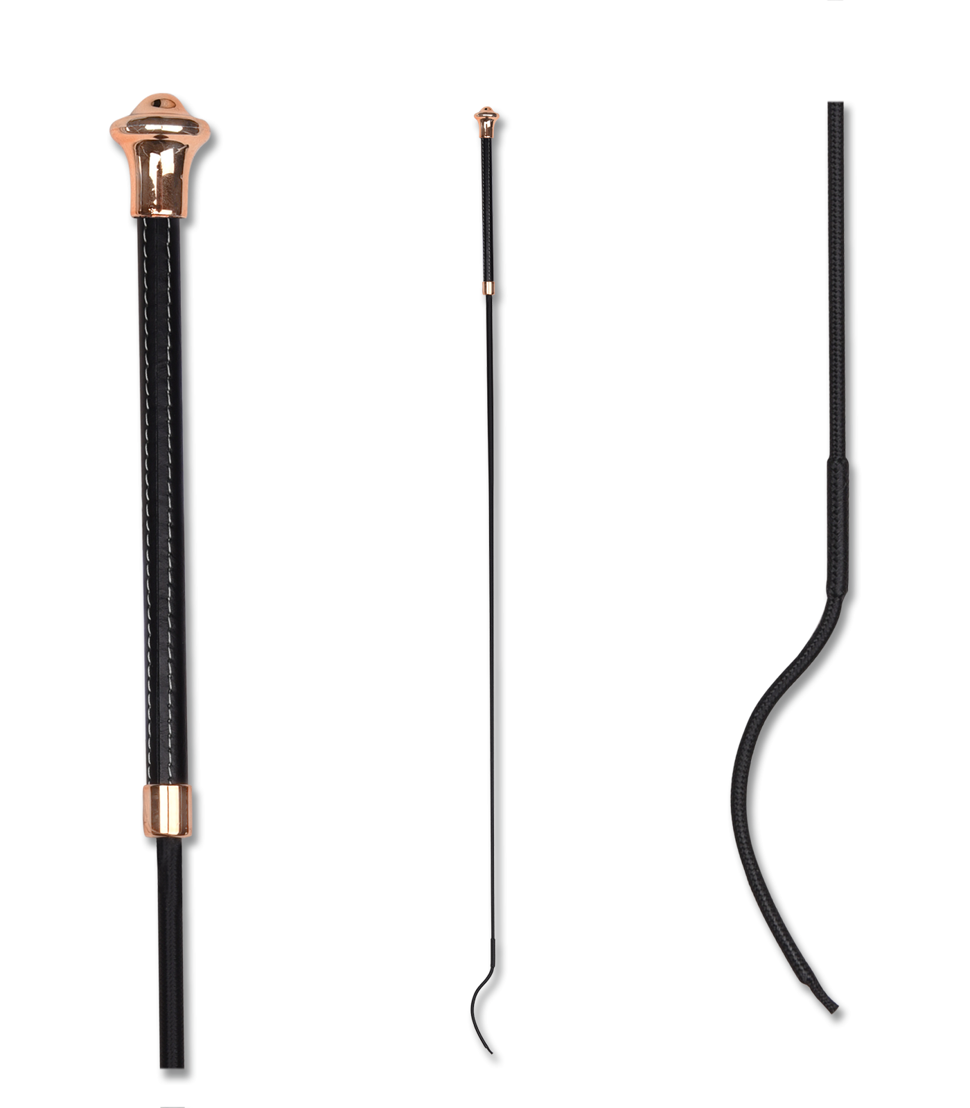 Waldhausen Noblesse Dressage Whip Rose Gold