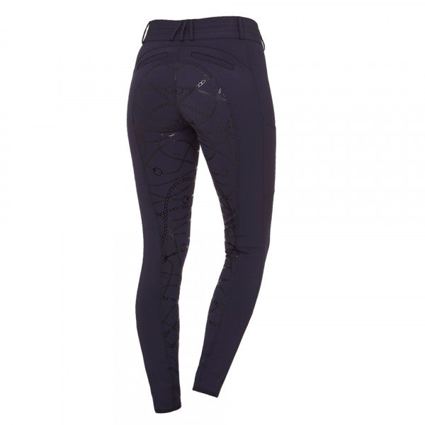 Schockemohle Summer Heather FS Style Breech - Dark Navy