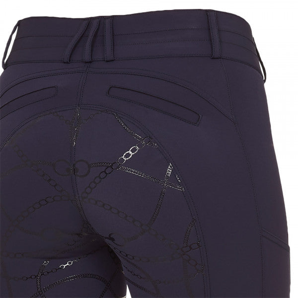 Schockemohle Summer Heather FS Style Breech - Dark Navy