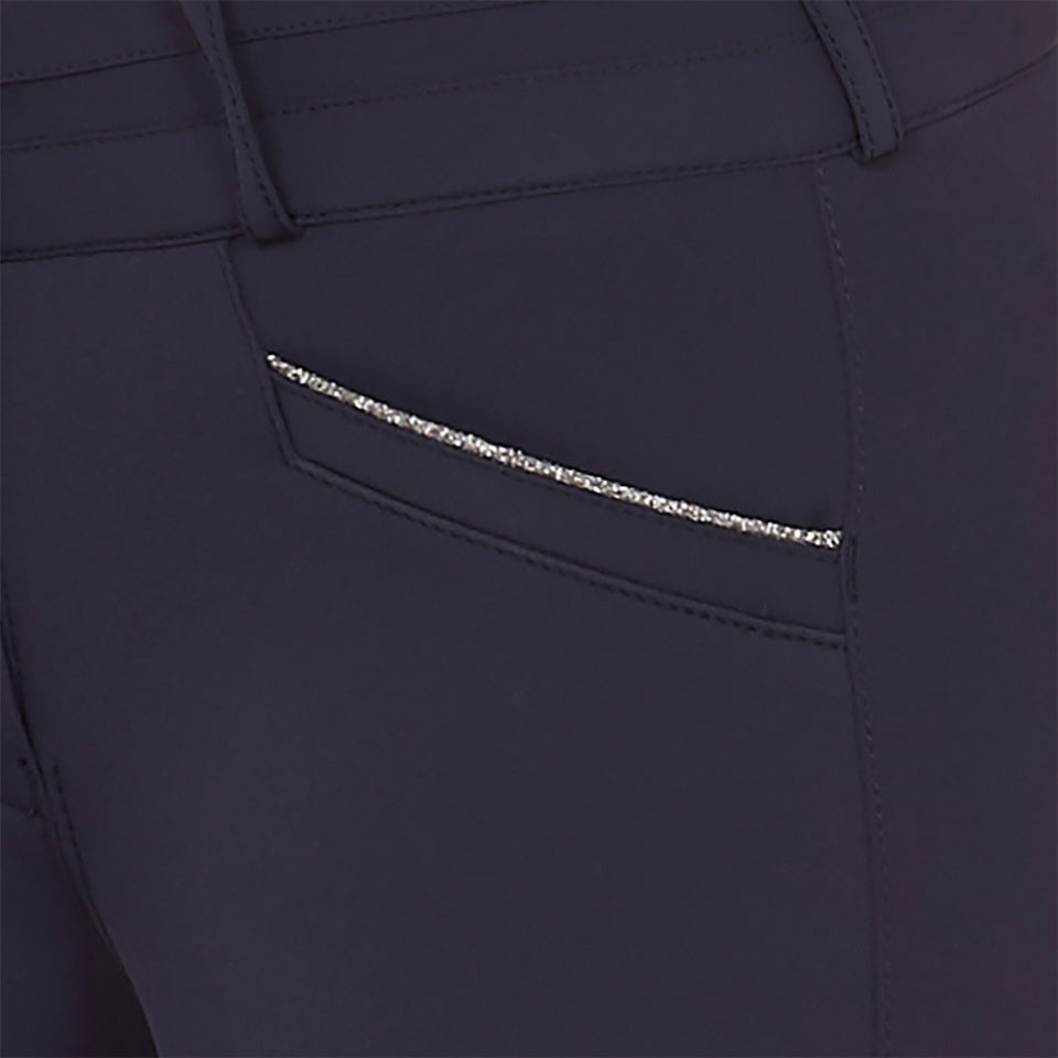 Schockemohle Summer Heather FS Style Breech - Dark Navy