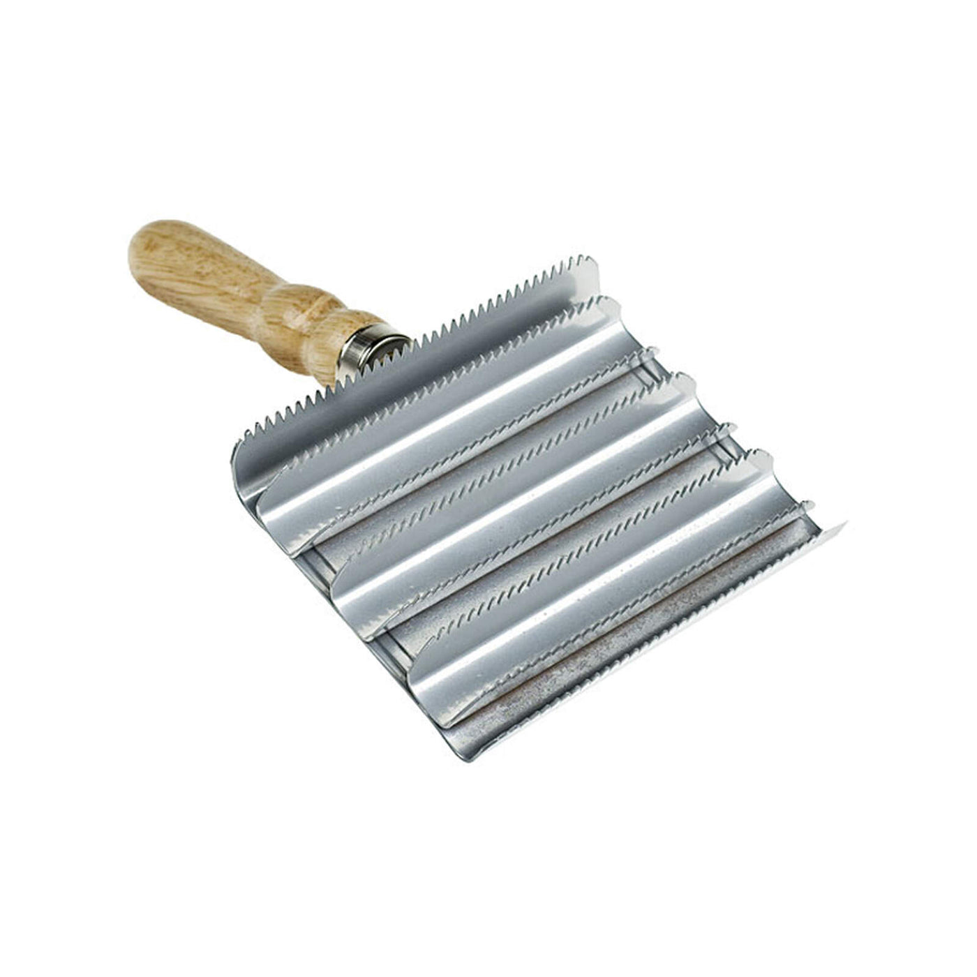 SQUARE METAL CURRY COMB