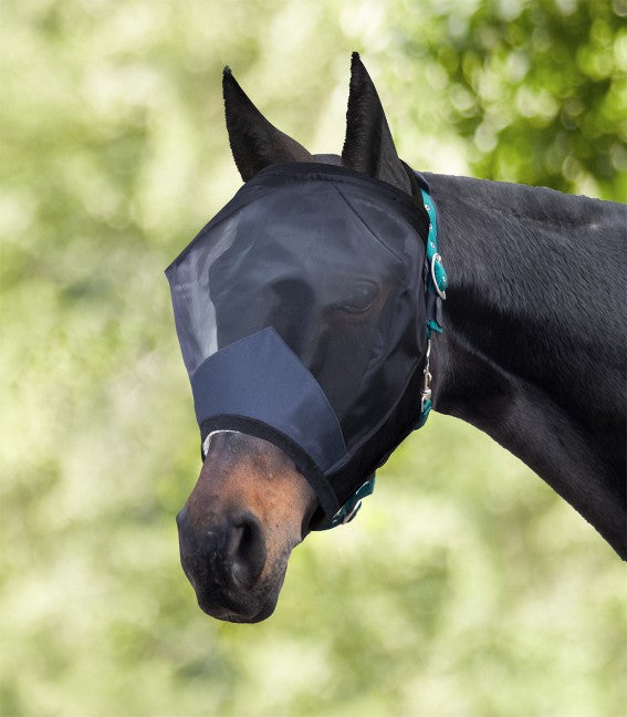 Waldhausen Premium Fly Mask With Ear & Nose Protection