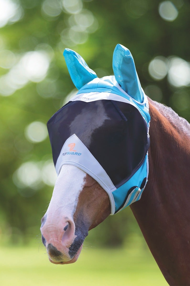 Shires FlyGuard Pro Fine Mesh Fly Mask w/ Ears 6662