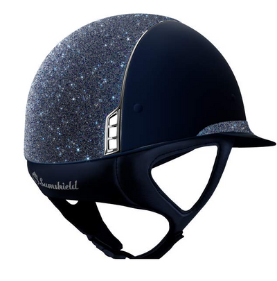 Samshield Miss Shield Navy with Crystal Fabric Swarovski Paradise