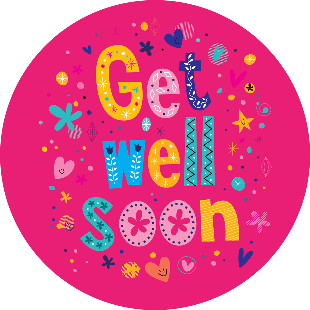 HORSLYX GIFT DISPLAY SLEEVE GET WELL SOON
