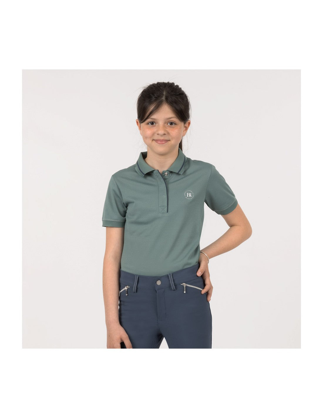 BR 4-EH Chelsy Children's Polo Shirt - North Atlantic
