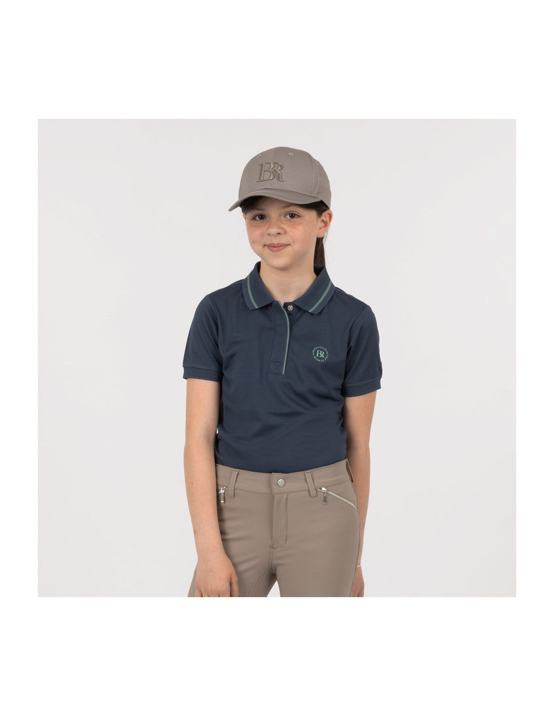 BR 4-EH Chelsy Children's Polo Shirt - Navy Sky