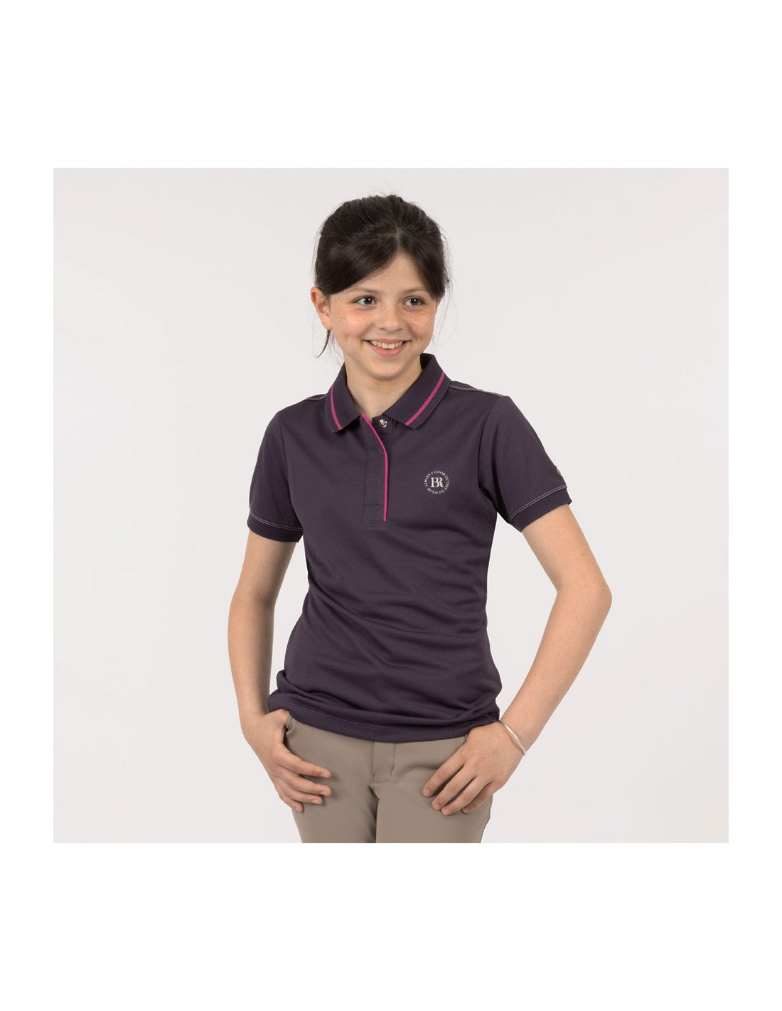 BR 4-EH Chelsy Children's Polo Shirt - Nightshade