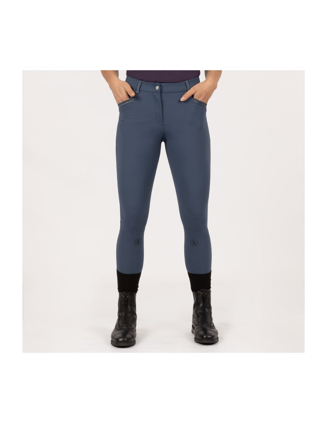 BR Cheyene Ladies Full Seat Breeches - Navy Sky