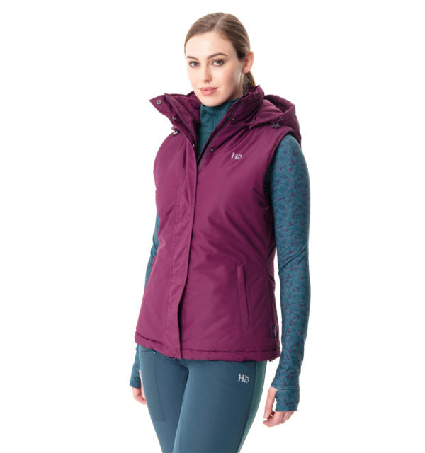 HORSEWARE Equi Eco Technical Gilet Beetroot