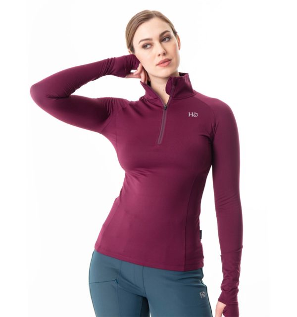 Horseware Thea Zip Fleece - Beetroot