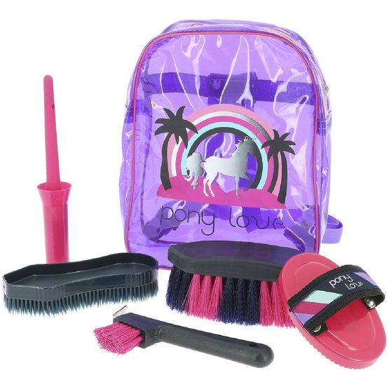 EQUI KIDS LEA GROOMING BAG