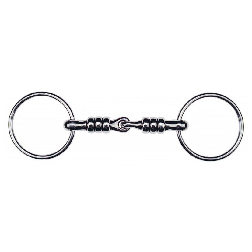 EKKIA Snaffle Roller Bit