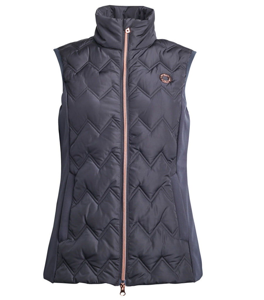 Kingsland Sia Gilet Navy Rose Gold
