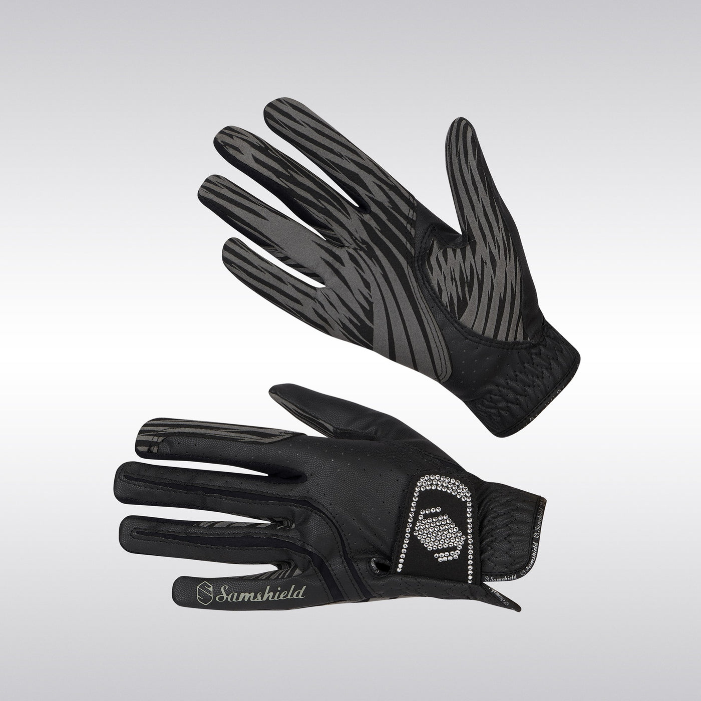 Samshield V-Skin Swarovski Glove Black/ Clear